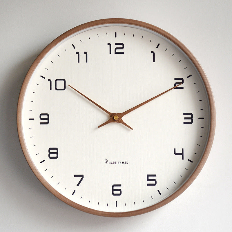 Modern Wooden Wall Clock