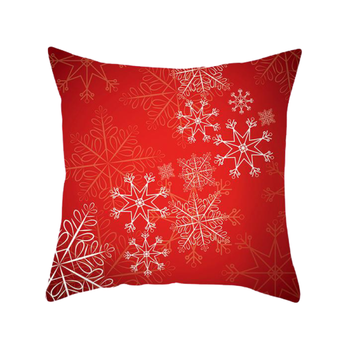 ‘Tis The Season Cushion Covers Crystal Snowflakes