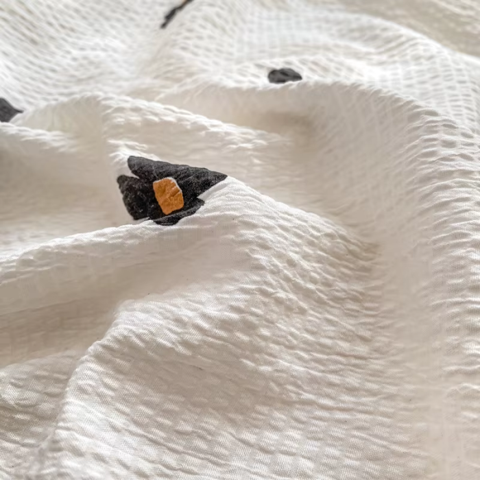 Brown Two Tone Daisy Bedding Set