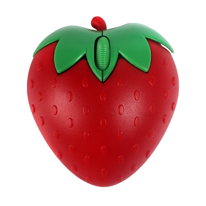 Strawberry Computer Mouse