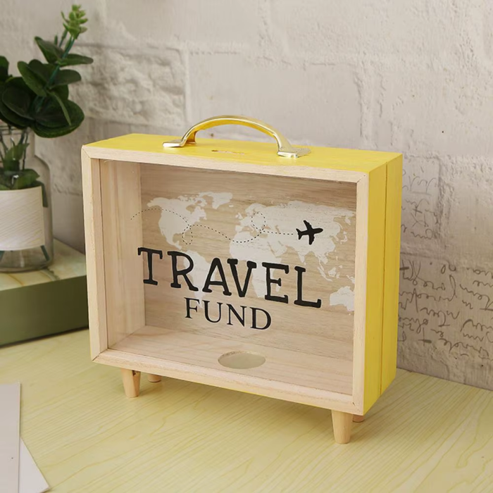 Travel Fund Piggy Bank