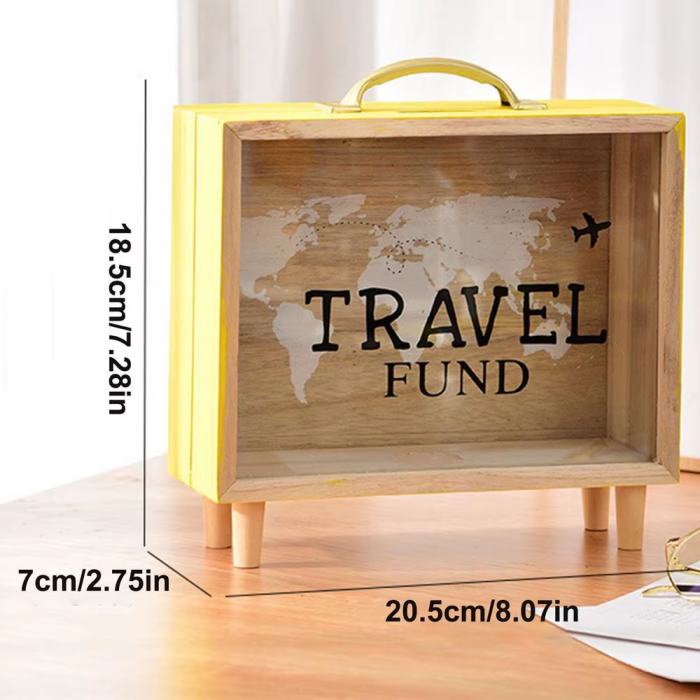 Travel Fund Piggy Bank