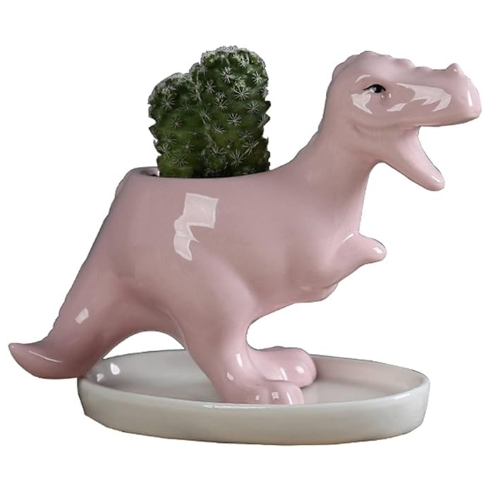 T-Rex Flower Pot