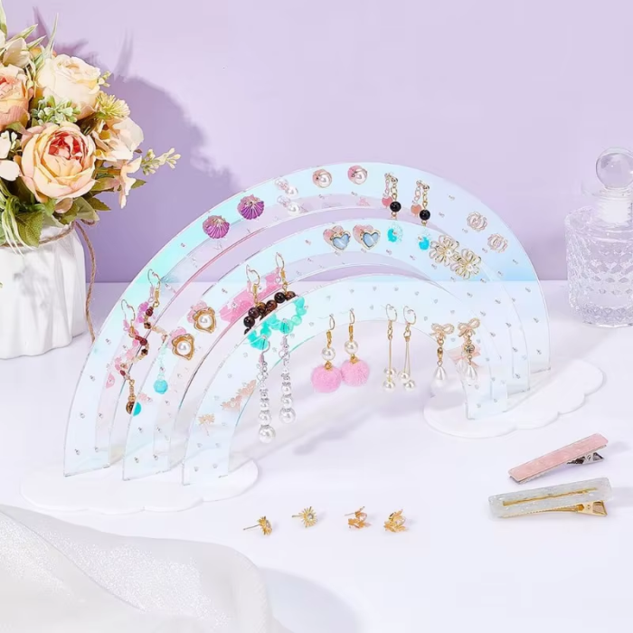 Rainbow Earrings Holder