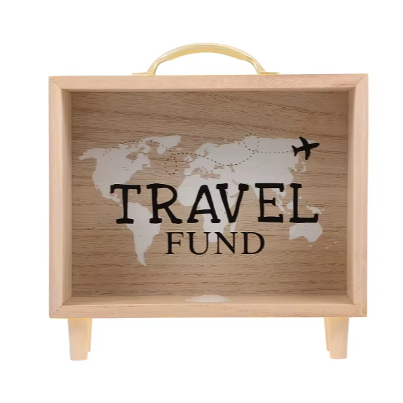 Travel Fund Piggy Bank