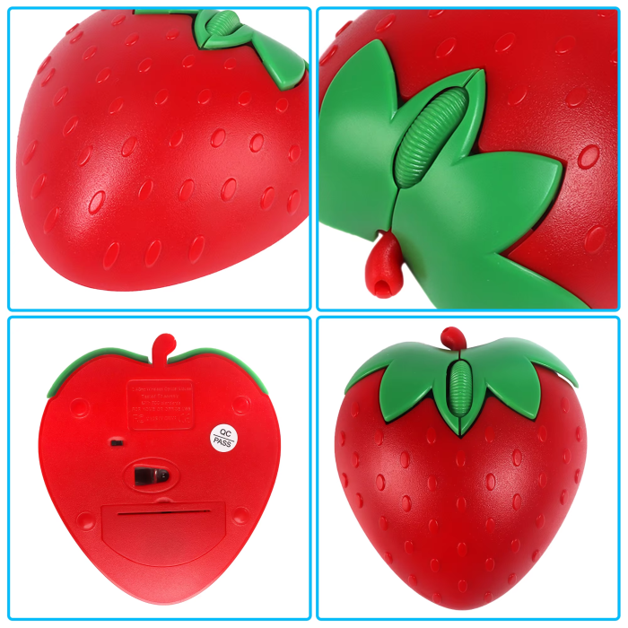 Strawberry Computer Mouse