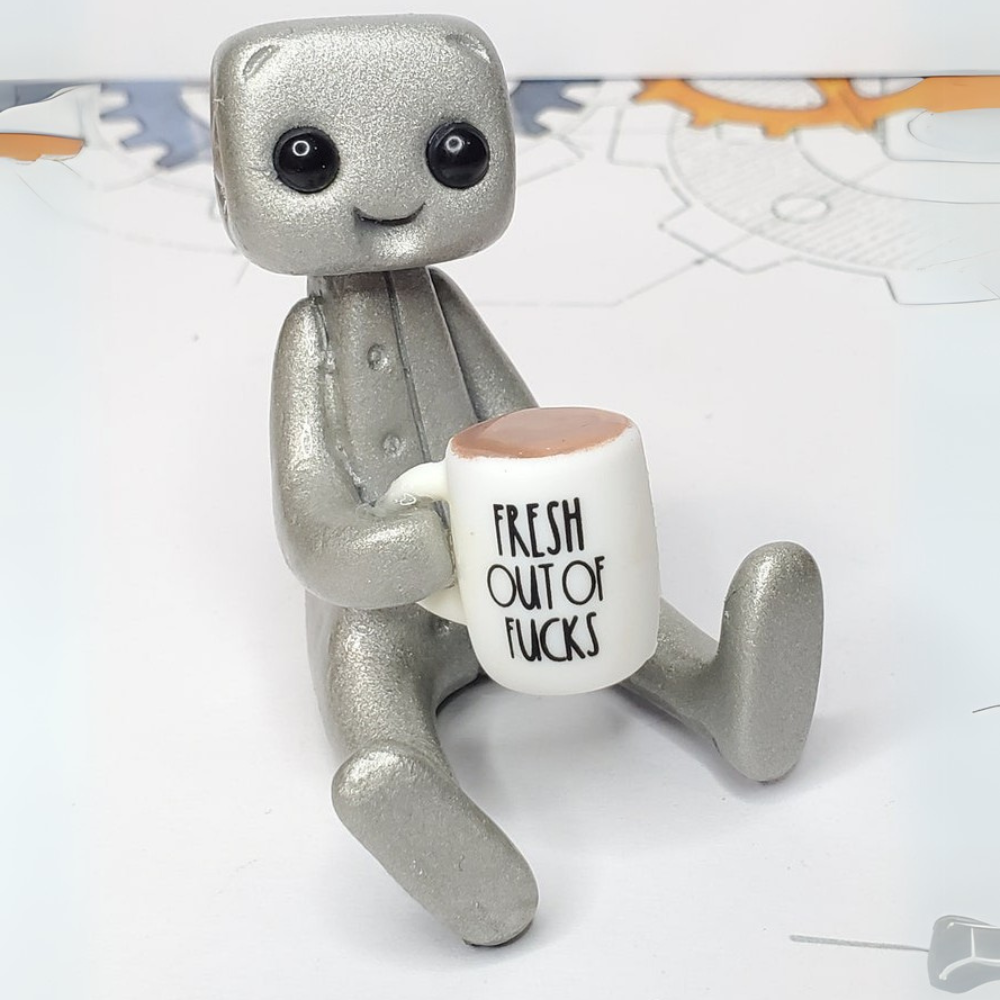 Confidence Companion Robot Fresh Coffee