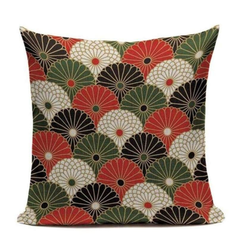 Japanese Essence Cushion Covers Japanese fan