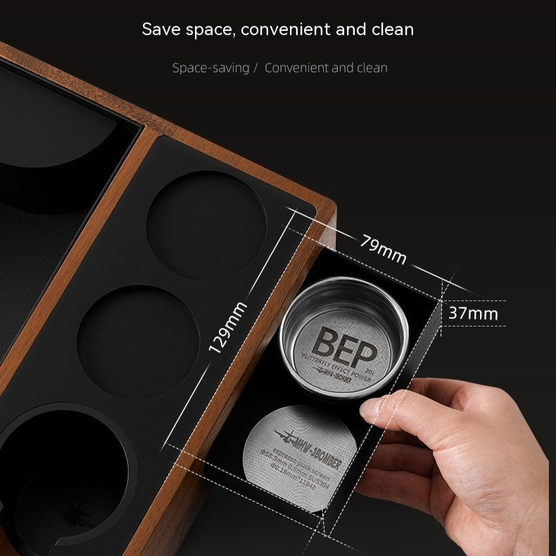 Valdino Walnut Tamping Station