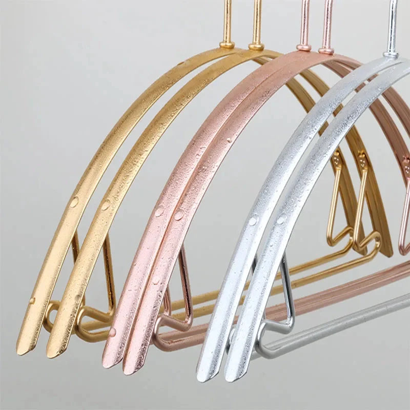 Arched Aluminum Clothes Hangers