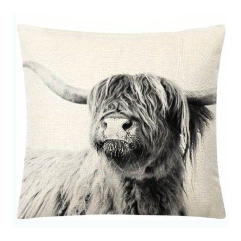 Scottish Yak Cushion Covers Wilderness