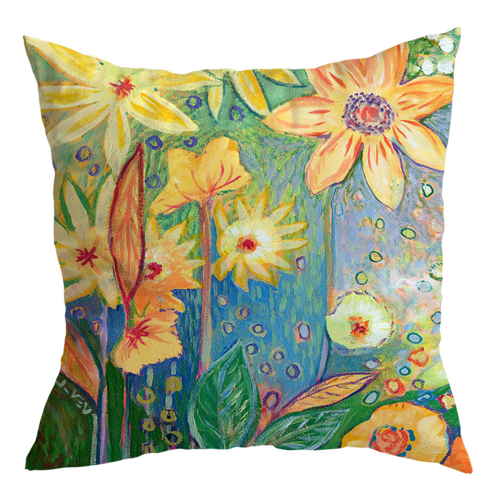 Summer Flowers Cushion Covers Delightful