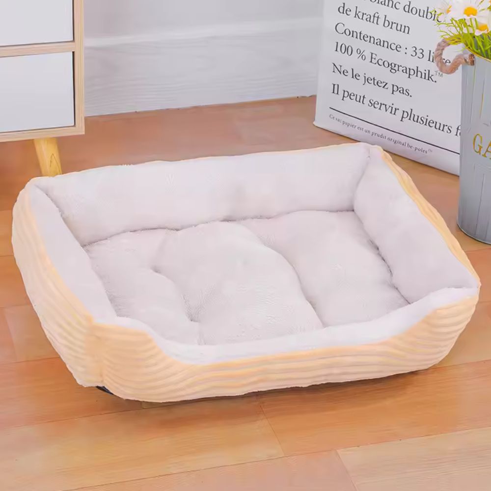 Fluff Zone Pet Bed Vanilla Cream