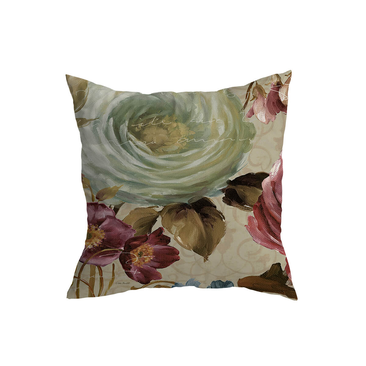 Vintage Spring Flowers Cushion Covers Revitalize