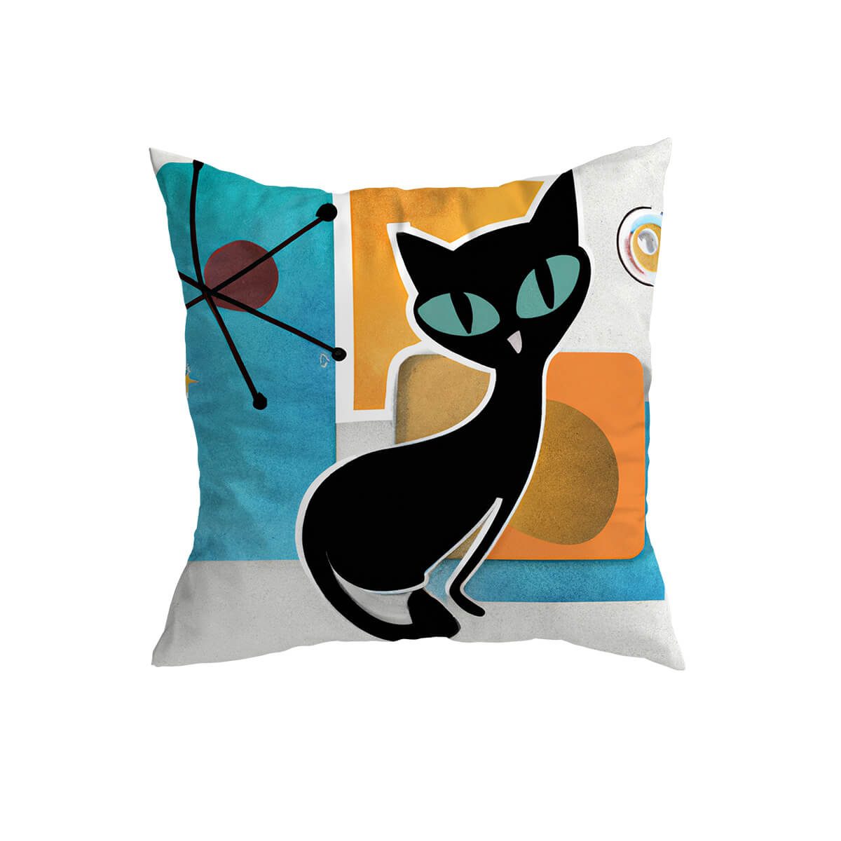 Astronomic Cats Cushion Cover Clever