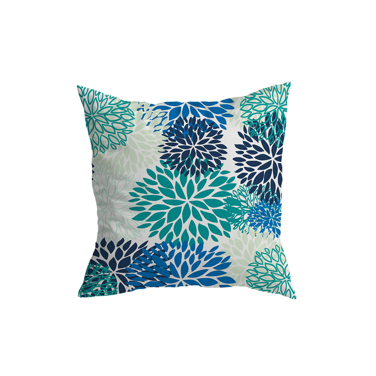 Blooms Blue Cushion Covers Vista