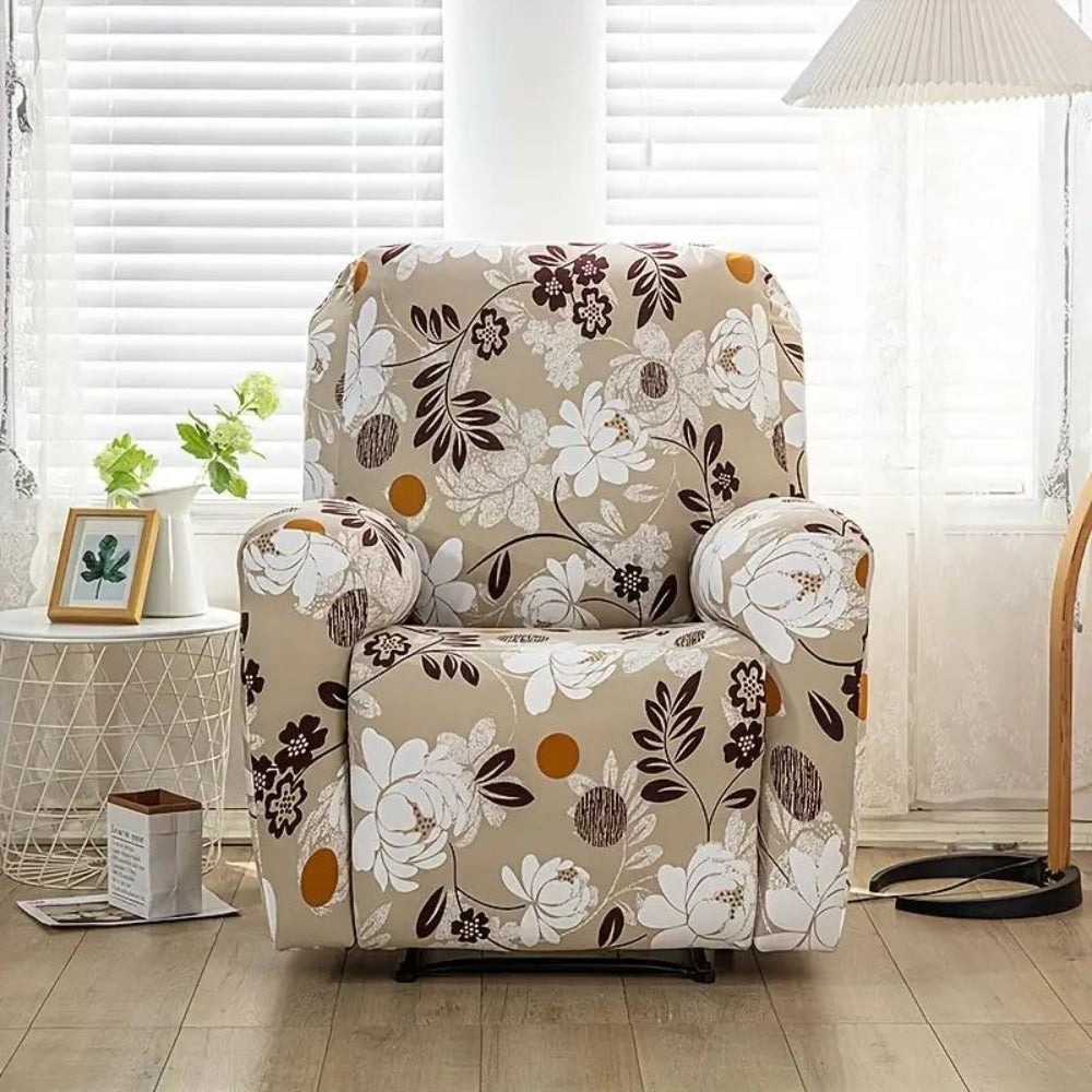 Blossom Recliner Sofa Cover Orchid
