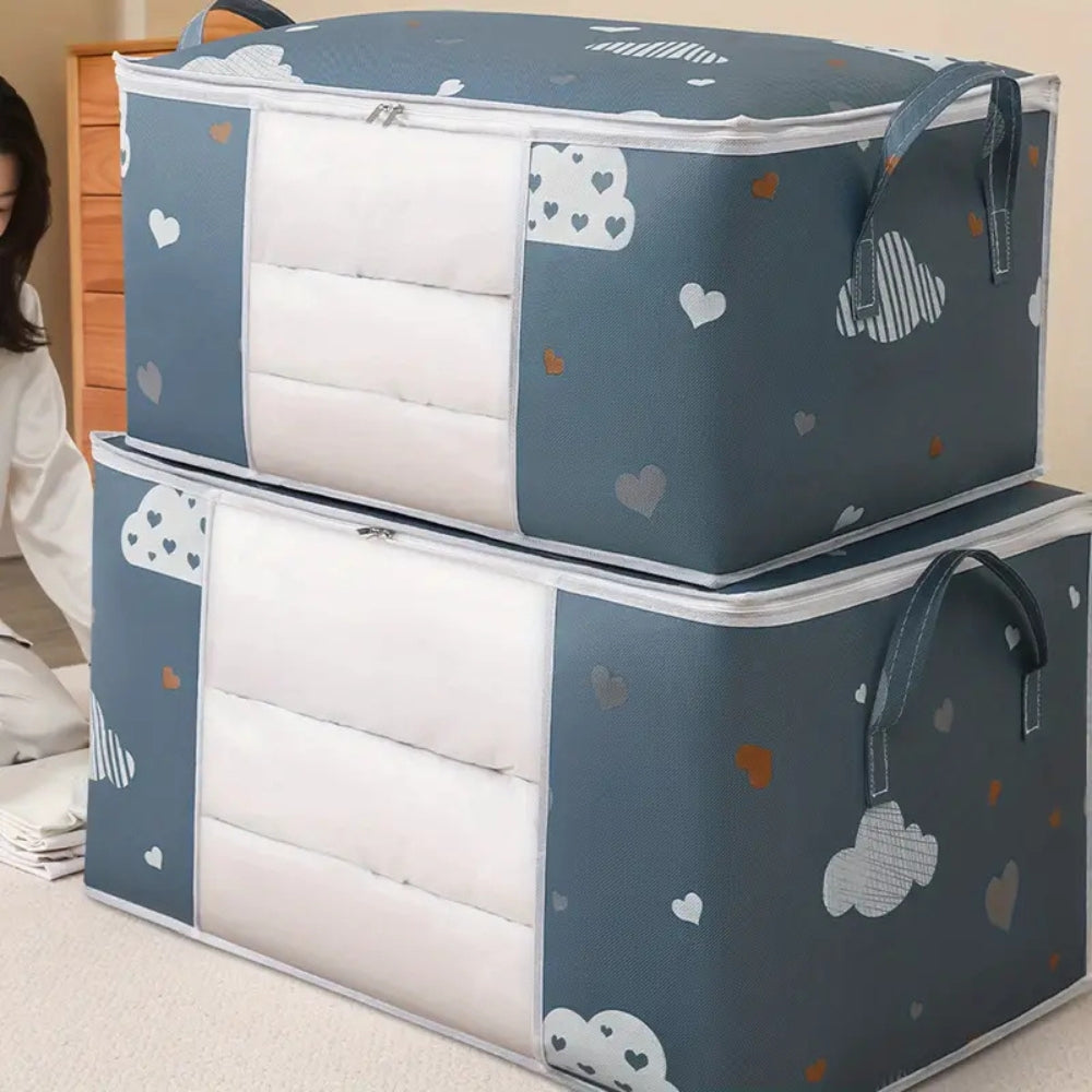 Kids Corner Clothes Storage Bag Navy Blue