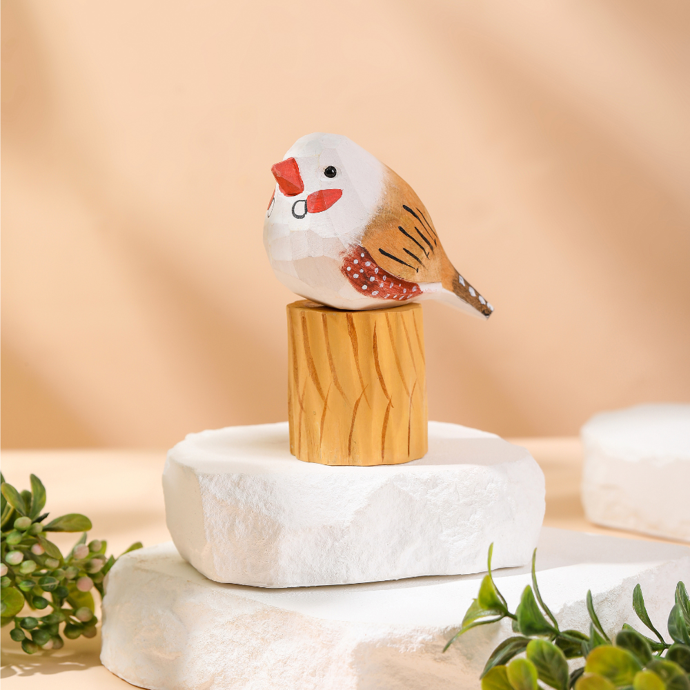 Miniature Bird Figurines Robin