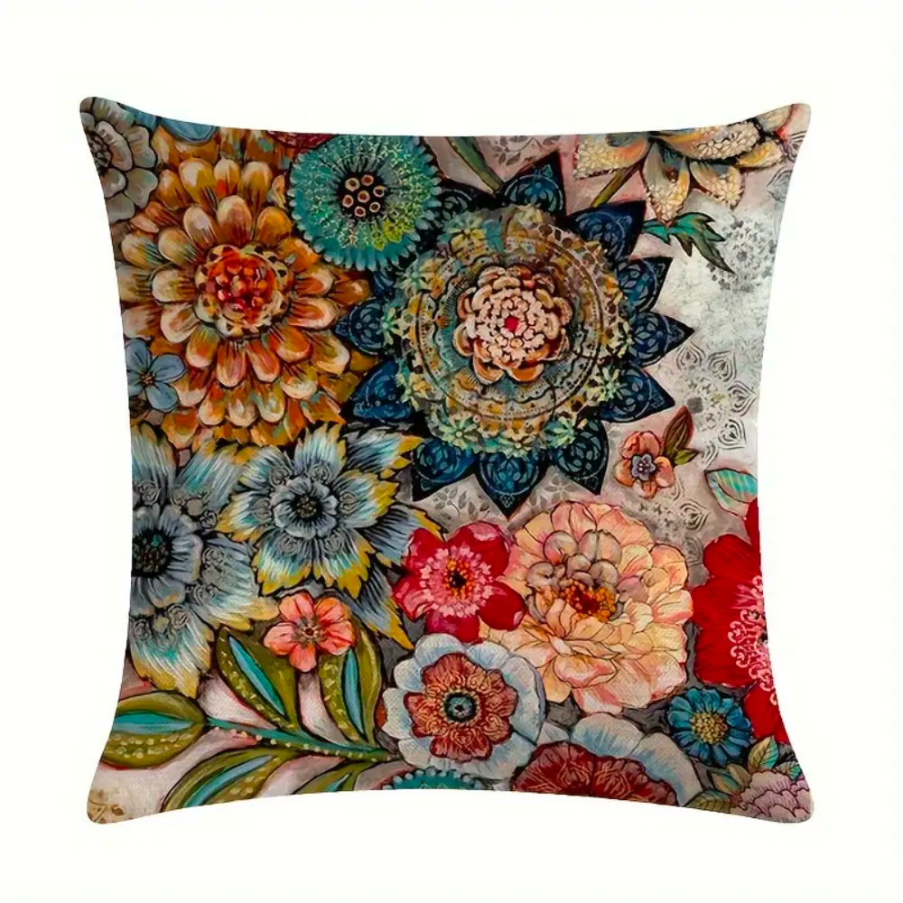 Mexican Flowers Cushion Covers Mexican Blossom