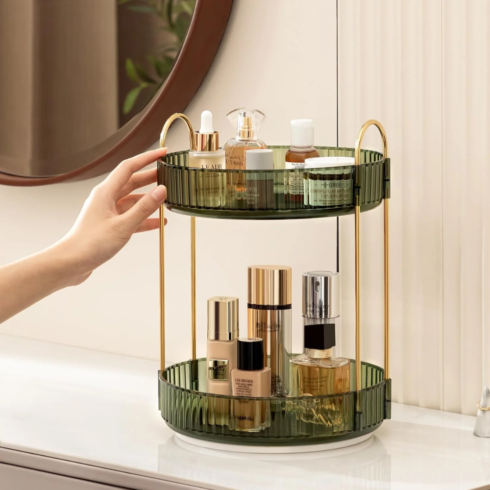 Rotating Cosmetics Organizer (BLACKLIST)