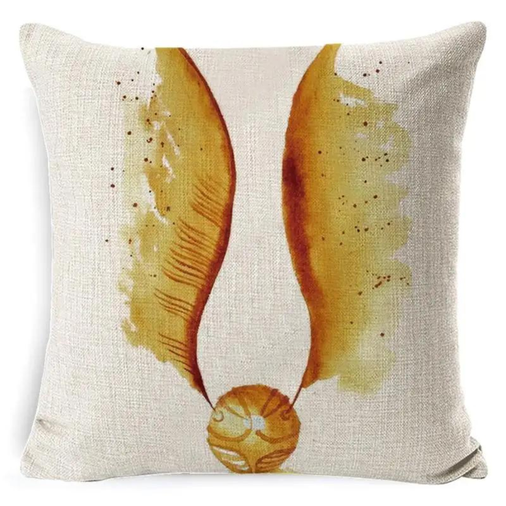 Harry Potter Cushion Cover Golden Snitch