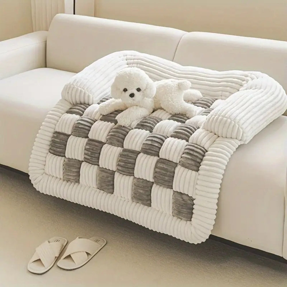 Pup-Approved Chunky Sofa Bed Gray