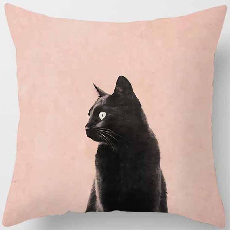 Feline Cushion Covers Distracted