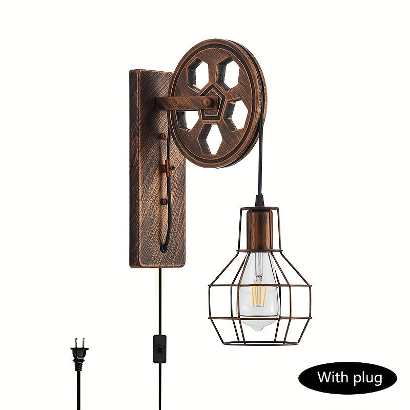 Rustic Glow™ - Vintage Wall Light Fixture Plug