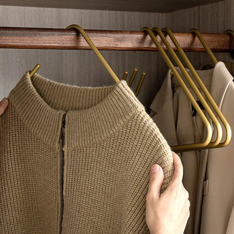 Sleek Angle 5-Pc. Wardrobe Hangers