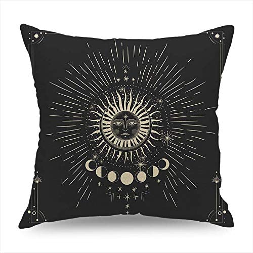 Bohemian Mandala Cushion Covers Sun