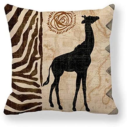 Safari Cushion Covers Giraffe