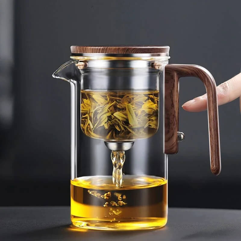 Ecoinfuse Glass Magnetic Tea Pot