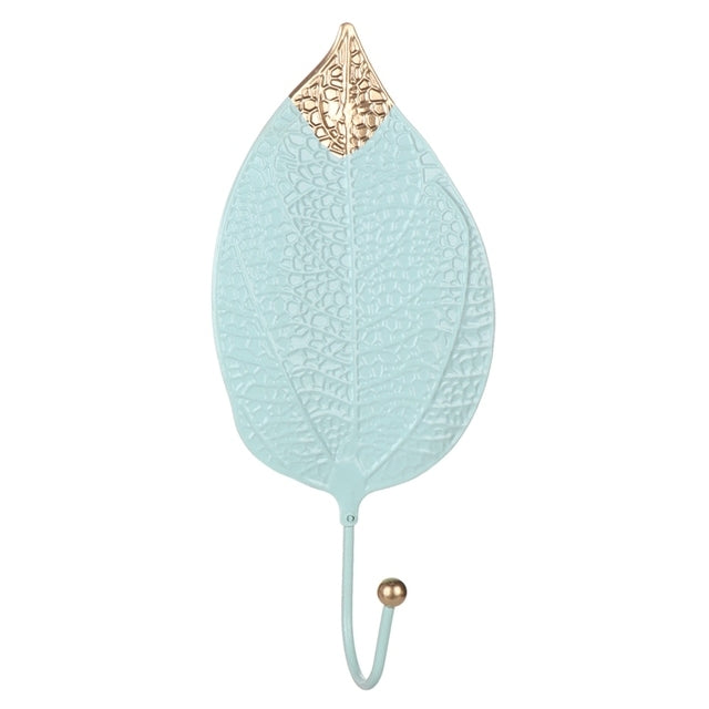 Aesthetic Leaf Wall Hook Green B