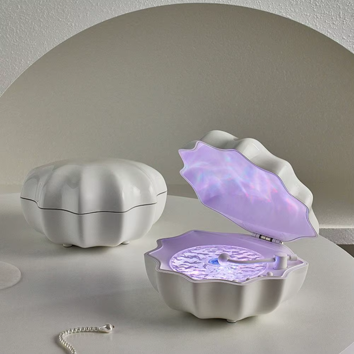 Seashell White Noise Bluetooth Speaker
