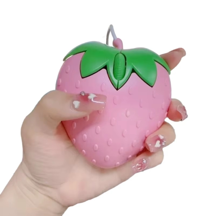 Strawberry Computer Mouse
