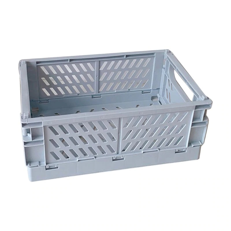 Aesthetic Collapsible Crate Blue