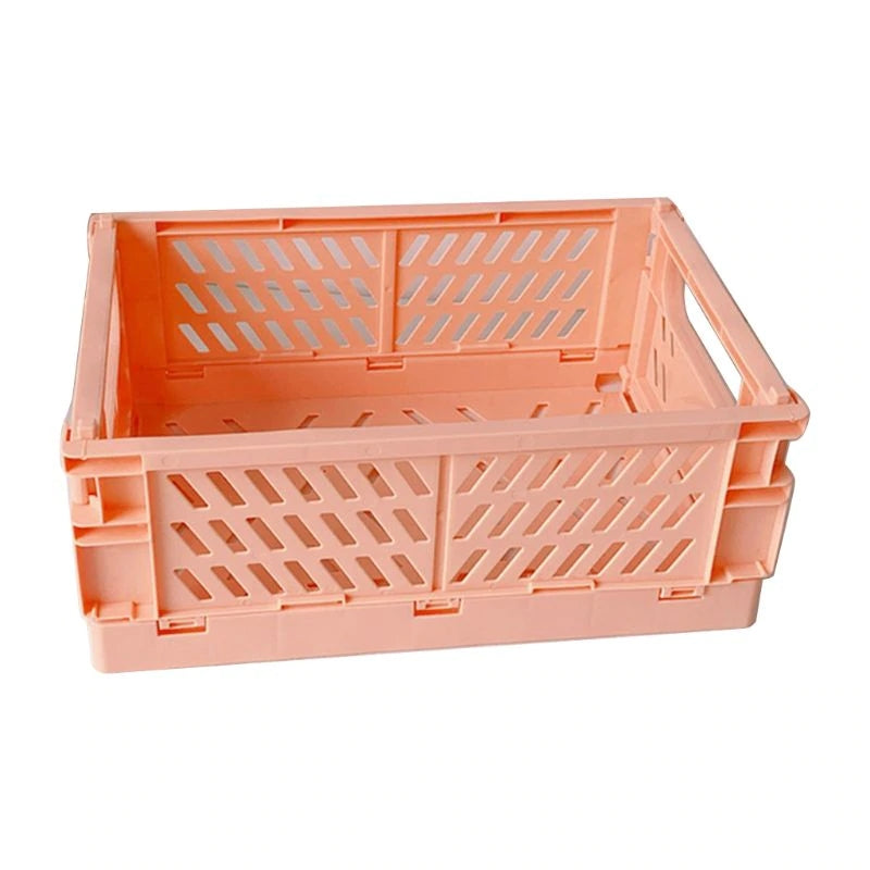 Aesthetic Collapsible Crate Orange Large