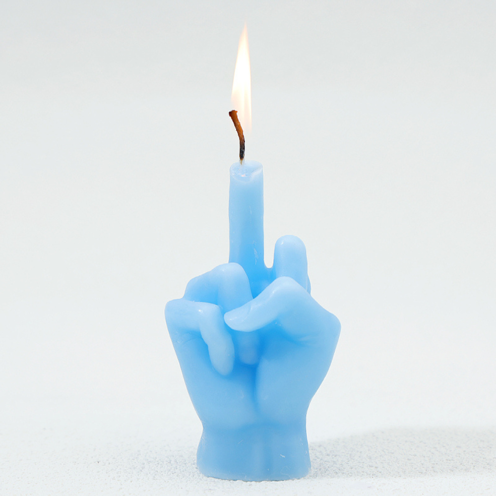 Bold Gesture Candle Blue (Ocean Scent)