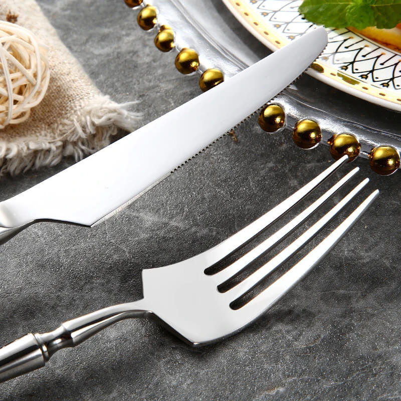 Celine Silver Flatware Set – Luxury Cutlery
