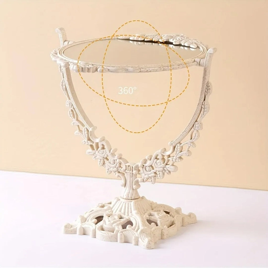 Fleur Antique Vanity Mirror
