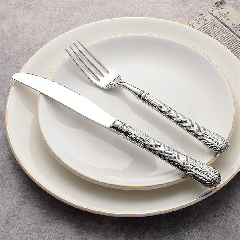 Valemont Baroque Silverware Set
