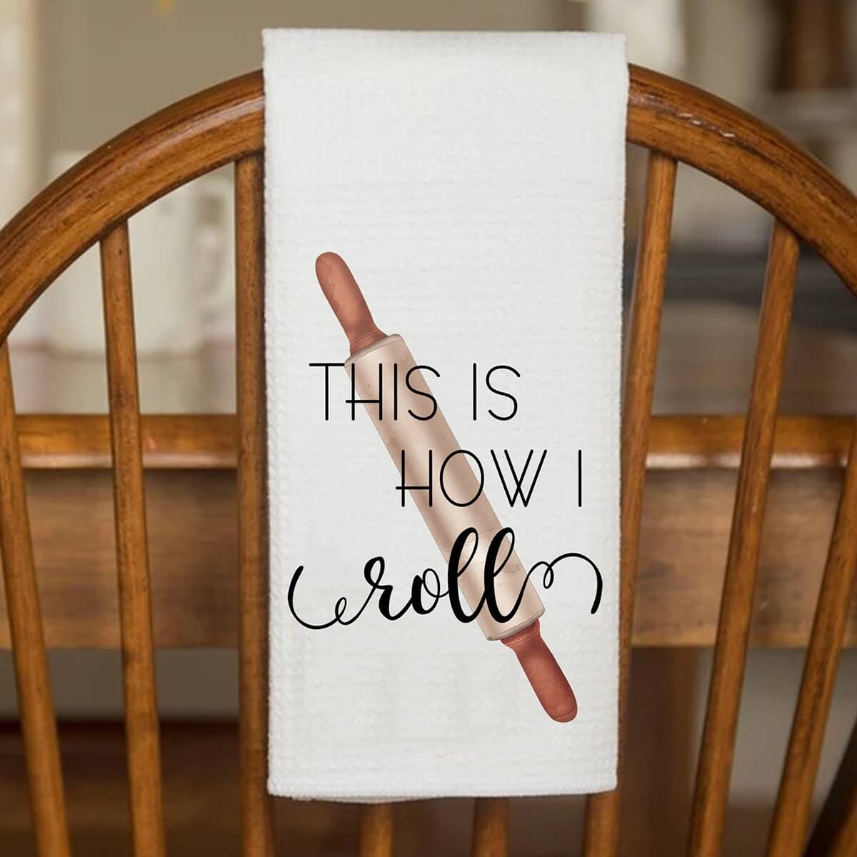 Funny Kitchen Towels Rolling Pin