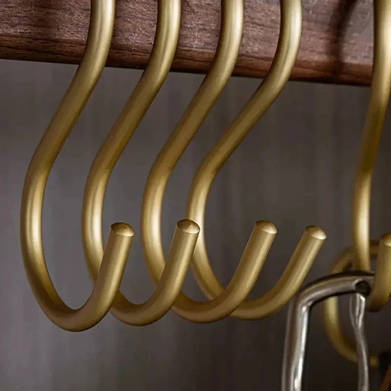 Aluminum S Hooks - Belt, Scarf, Hat Hanger