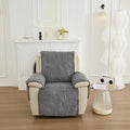 Waterproof Recliner Cover - Quilted Slipcover with Storage Pockets