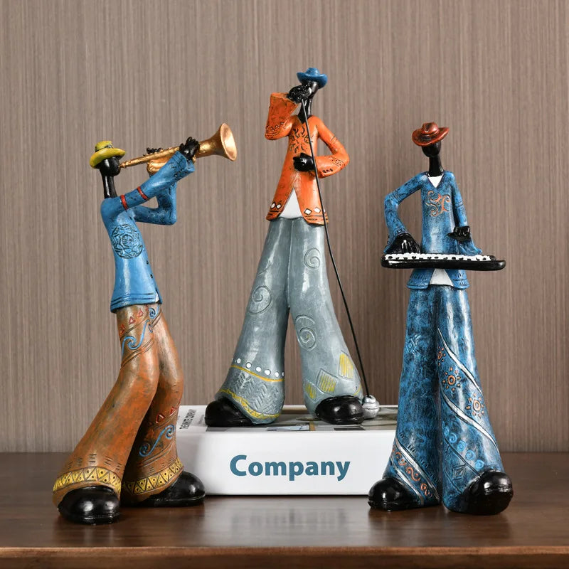 Swingtone Jazz Band Musician Figurine