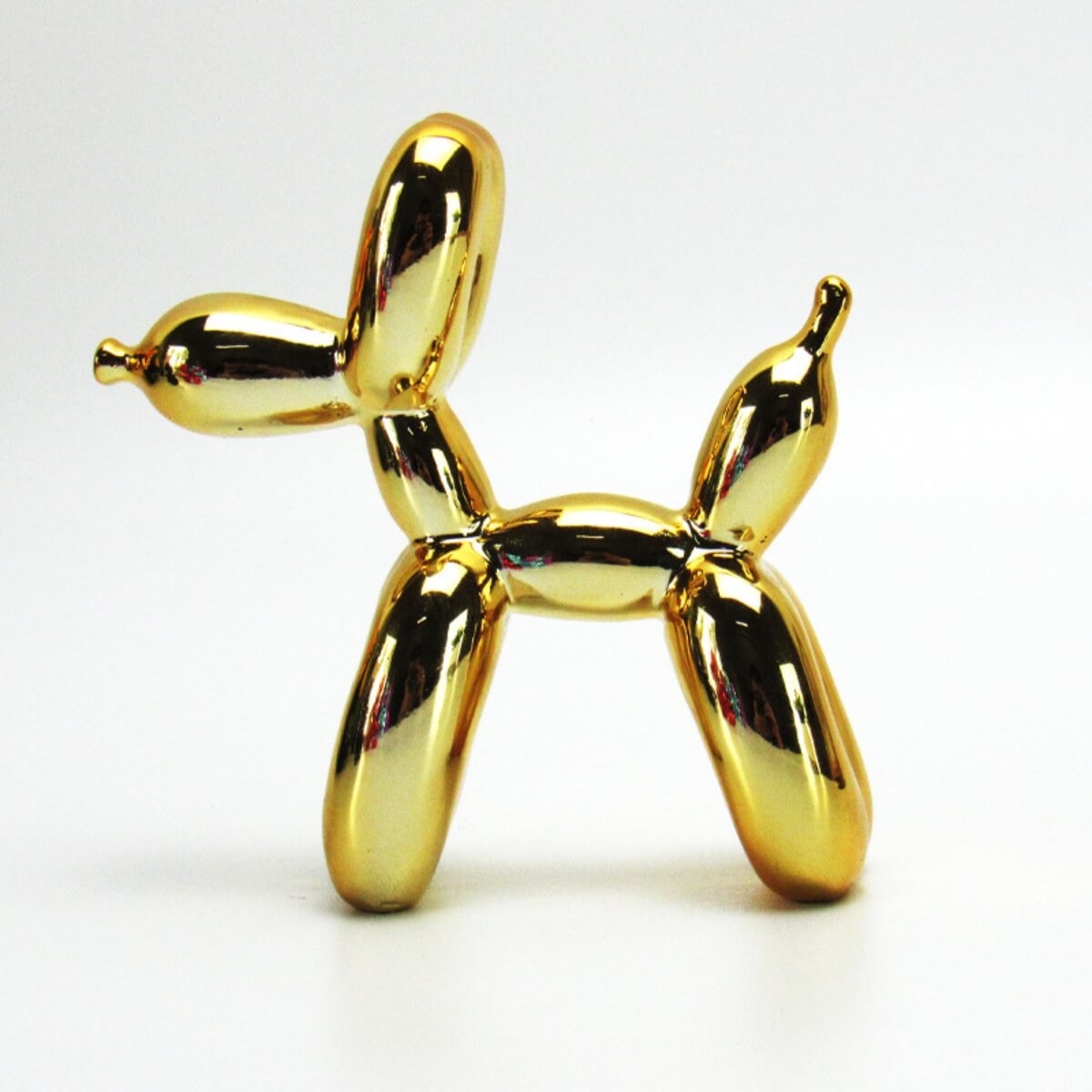 Balloon Dog Figurine Gold