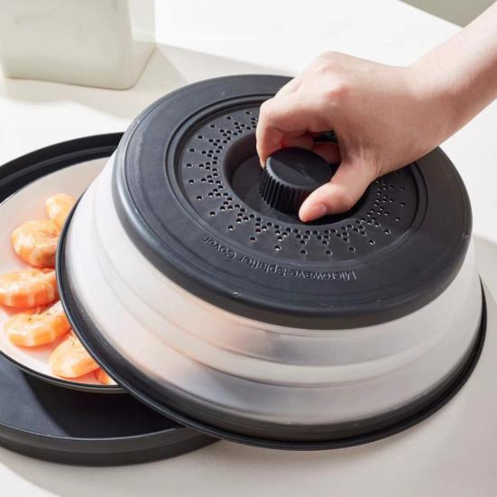 Microna™ | Microwave Splatter Cover Black