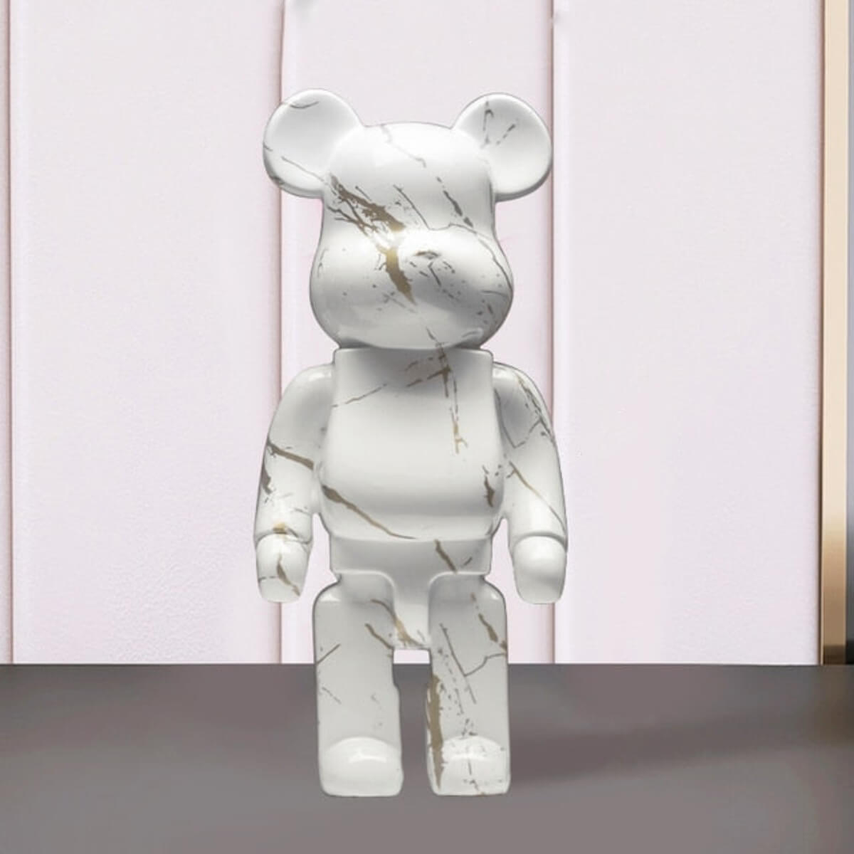 Street Art Bear Figurine Embellished