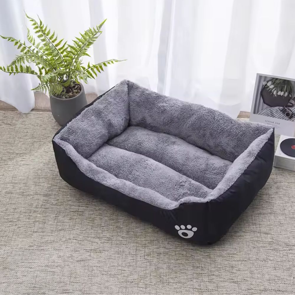 Fluff Zone Pet Bed Midnight Fur